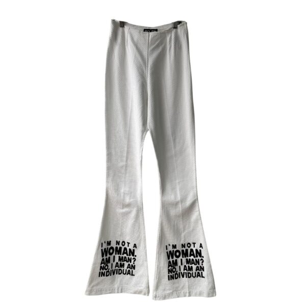 Pantalón Blanco Bota Campana